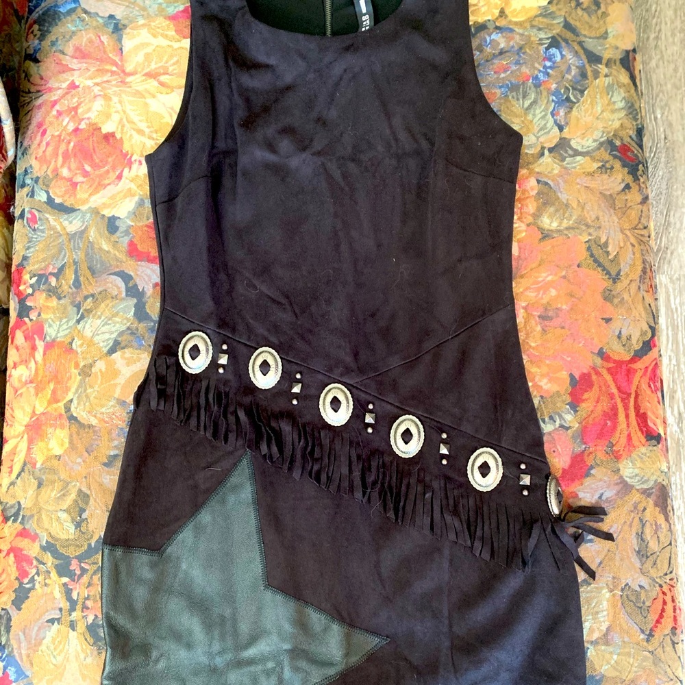 Little black dress with country flare